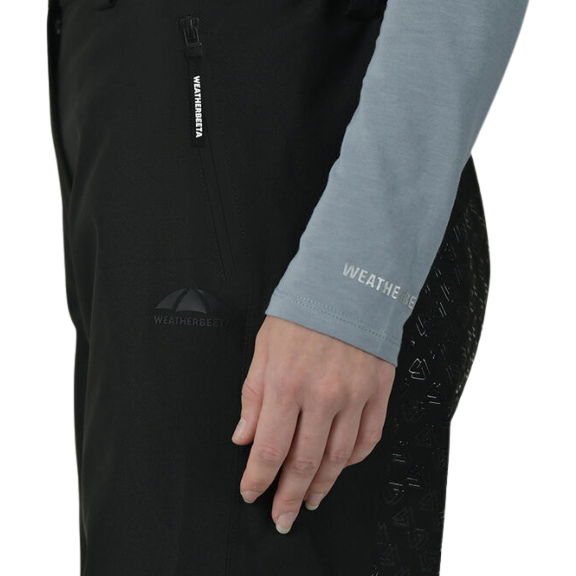 2025 Weatherbeeta Womens Rayne Waterproof Overtrousers II 1026252 - Black
